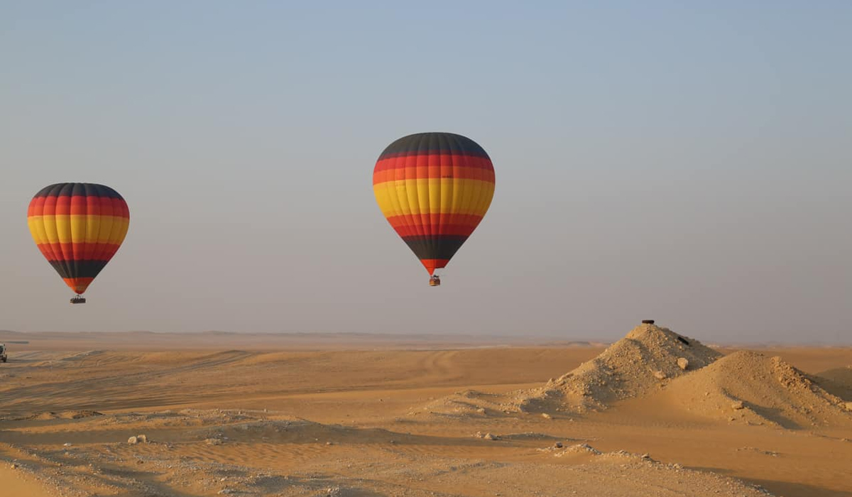 Passeio de balão Cairo - Egito